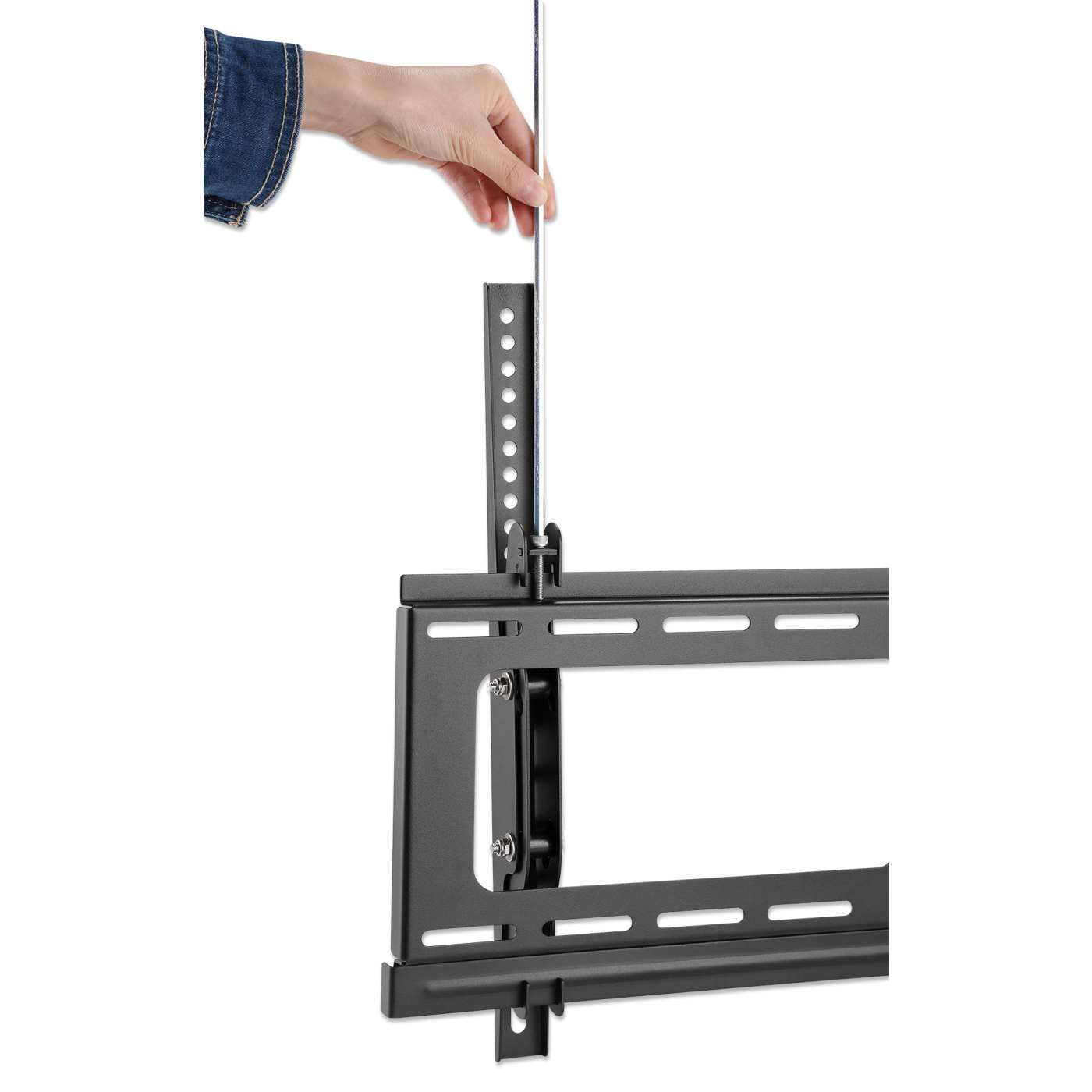 Outdoor Anti-Diebstahl TV-Wandhalterung für 37 bis 86 Zoll, neigbar Image 11