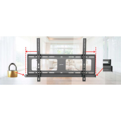 Outdoor Anti-Diebstahl TV-Wandhalterung für 37 bis 86 Zoll, neigbar Image 14
