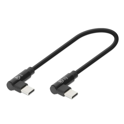 Kurzes USB-C-Ladekabel 60 W, 20 cm, 5er-Pack Image 3