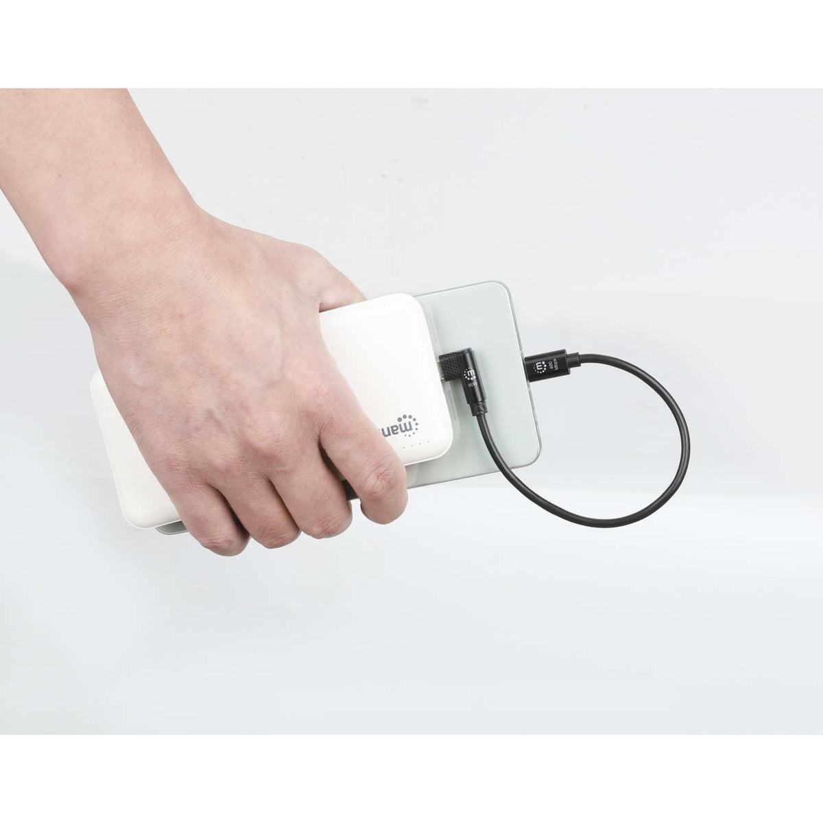 Kurzes USB-C-Ladekabel 60 W, 20 cm, 5er-Pack Image 4