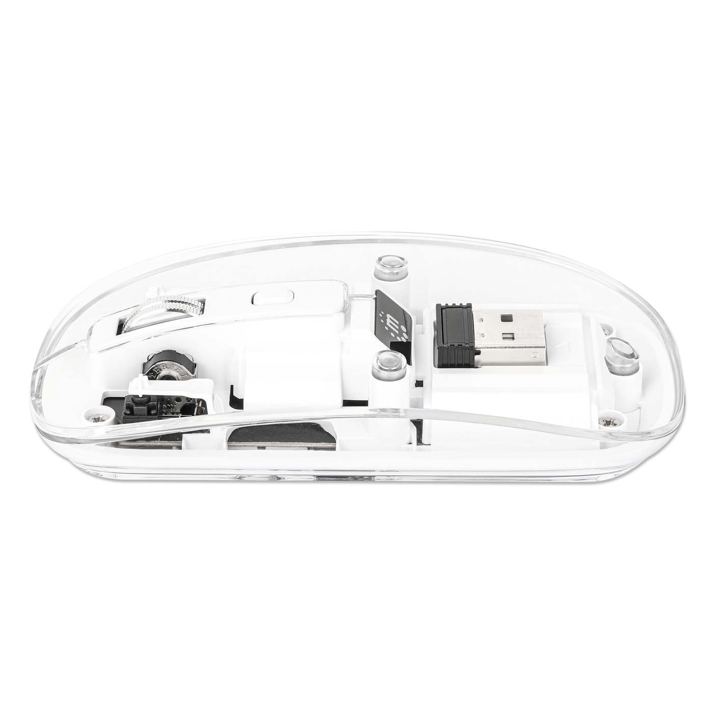 Transparente Wiederaufladbare Kabellose USB-Maus Image 11