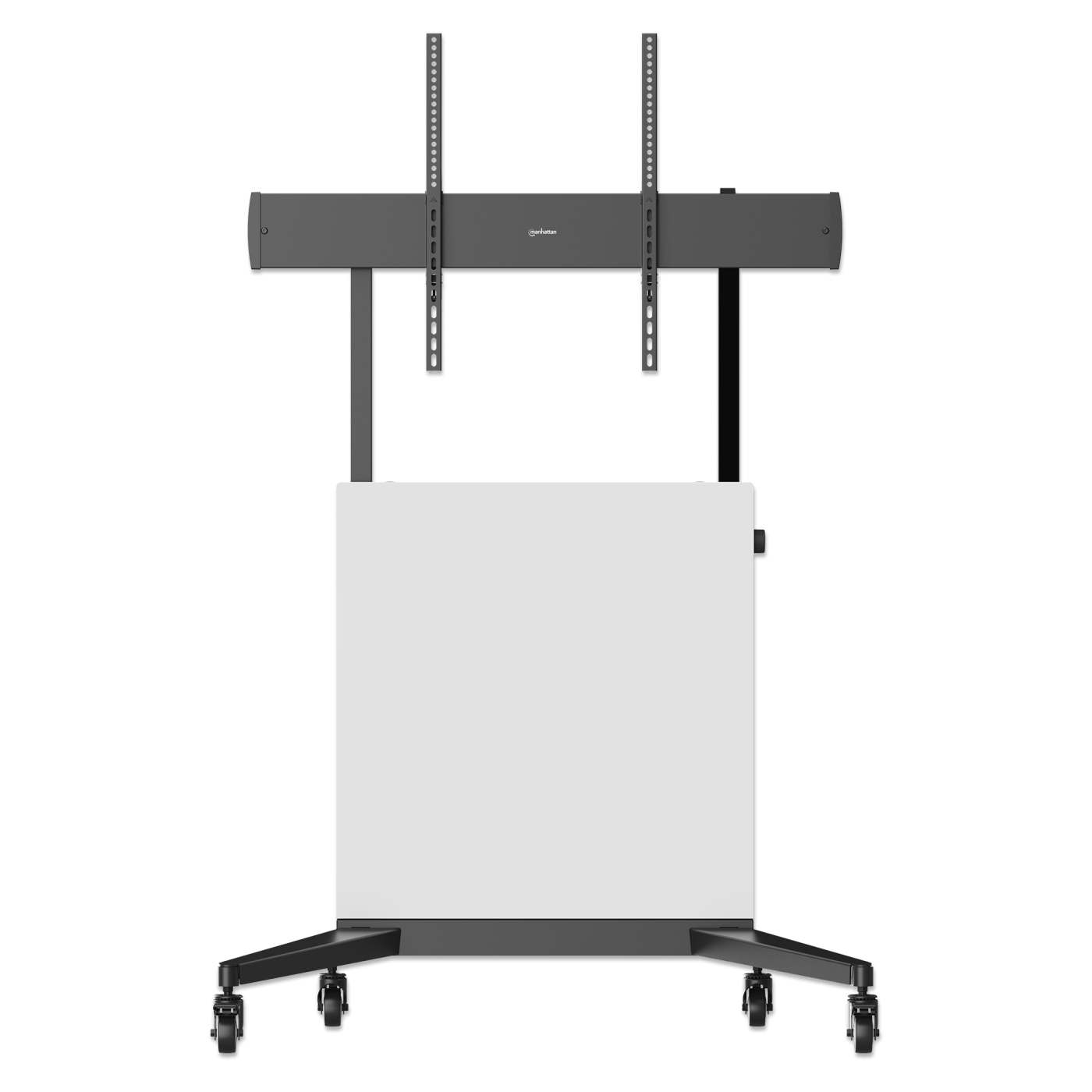 TV-Ständer auf Rollen, höhenverstellbar mit werkzeuglosem Lift&Lock-System, für 50 bis 100 Zoll Image 3