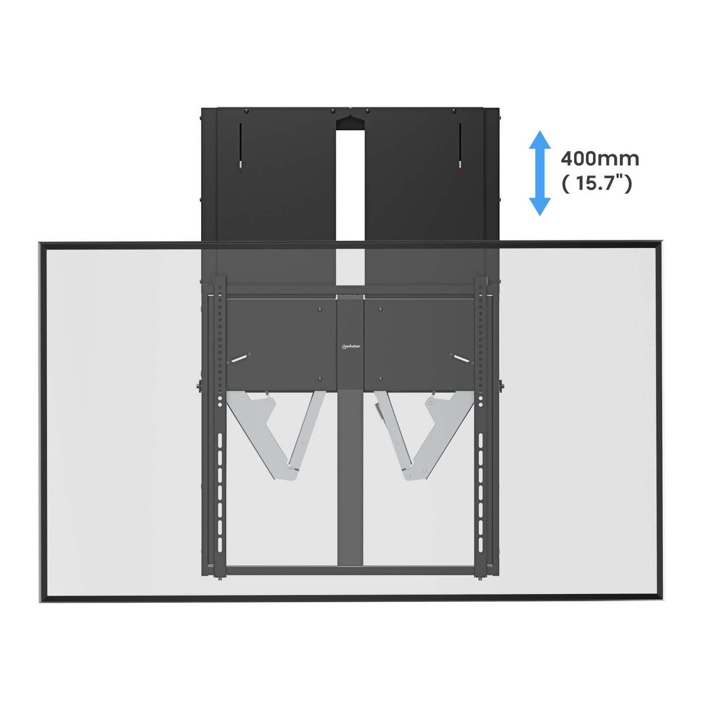 TV-Wandhalterung, höhenverstellbar mit werkzeuglosem Lift&Lock-System, für 55 bis 75 Zoll Image 3