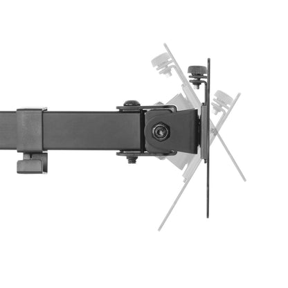 Tischhalterung mit Monitorarm für zwei Displays Image 9