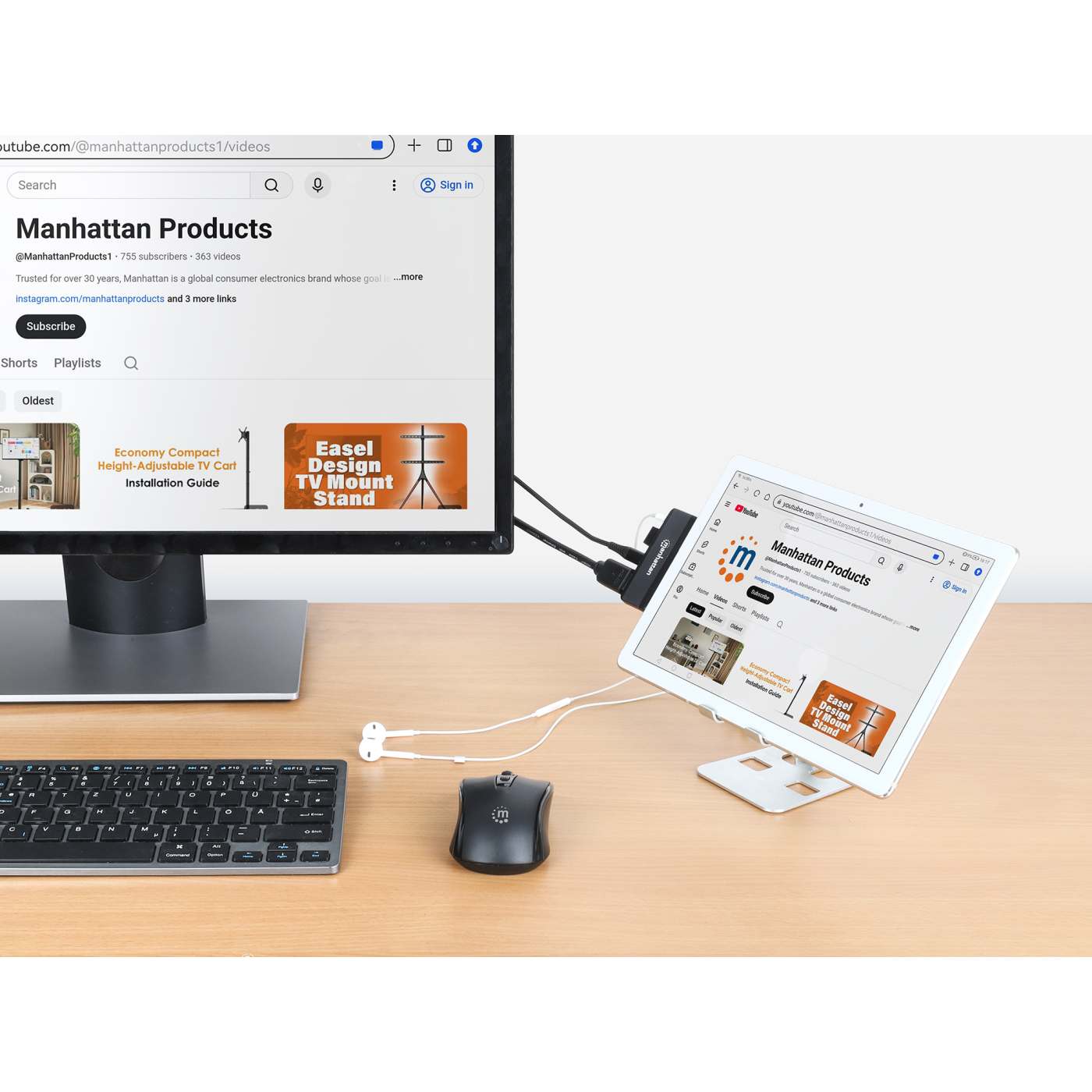 USB-C PD auf HDMI 4-in-1 Mobile Dockingstation für Tablet, Handy und Laptop Image 3