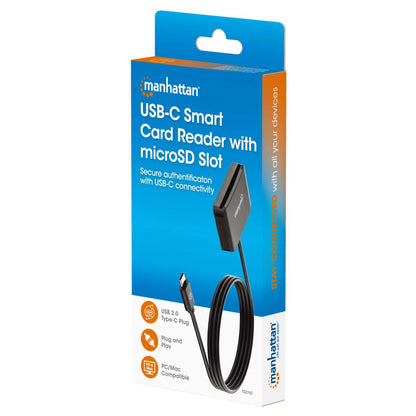 USB-C Chipkartenleser / Smartcard-Lesegerät mit microSD-Slot Packaging Image 2