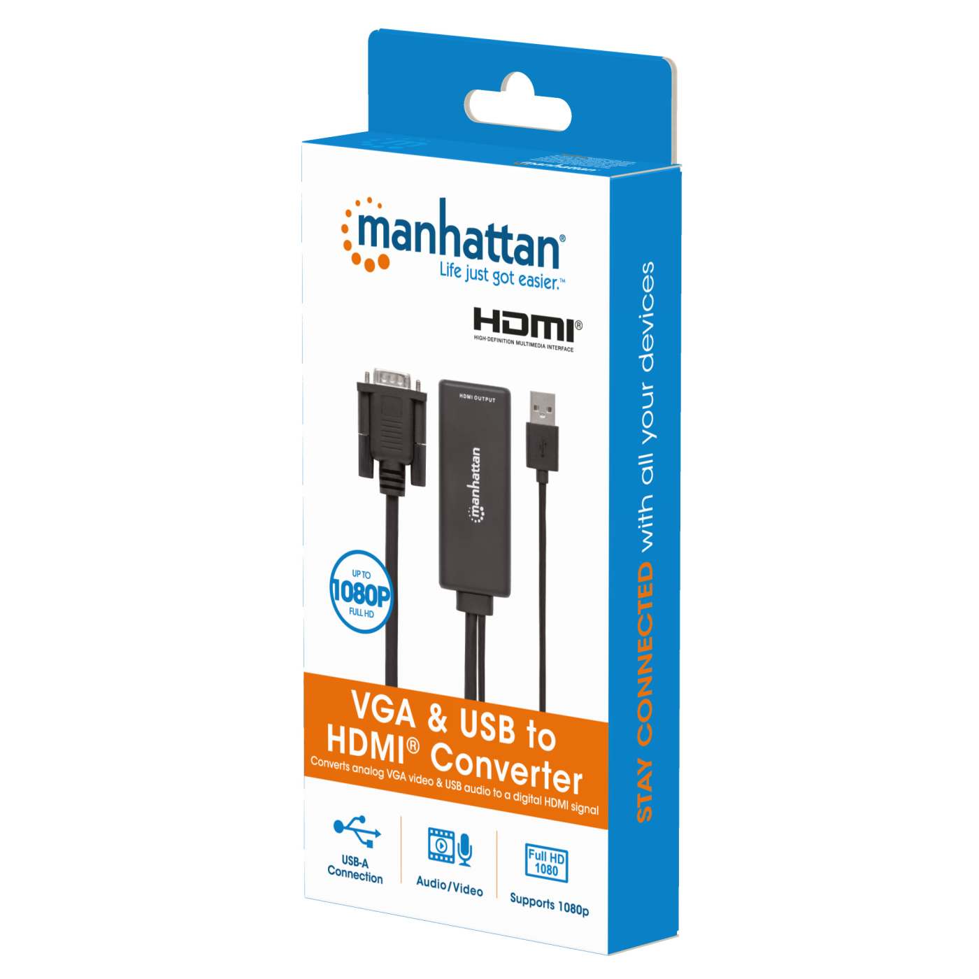 VGA und USB auf HDMI-Konverter Packaging Image 2