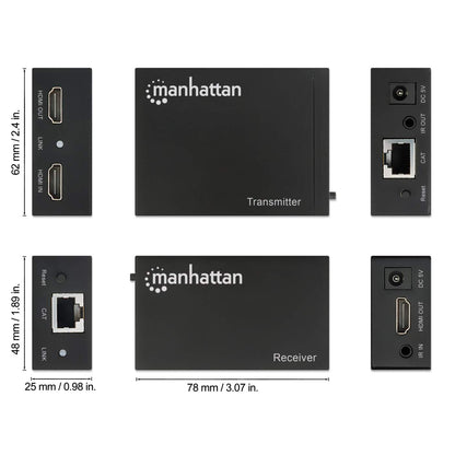 1080p HDMI over Ethernet Extender Set Image 8