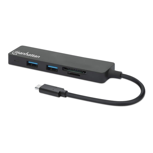 3-Port USB 3.0 Typ-C Hub mit Card Reader Image 1