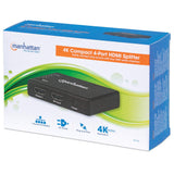 4K kompakter 4-Port HDMI-Splitter Packaging Image 2
