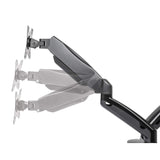 Tischhalterung mit Gasdruckfeder für einen Monitor, Aluminium Image 6