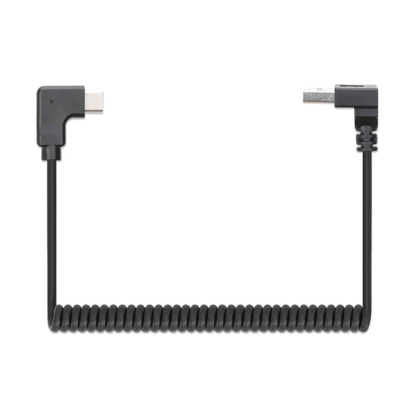 Spiralkabel USB-A auf USB-C Ladekabel Image 4