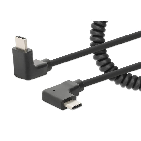 Spiralkabel USB-C auf USB-C Ladekabel Image 1