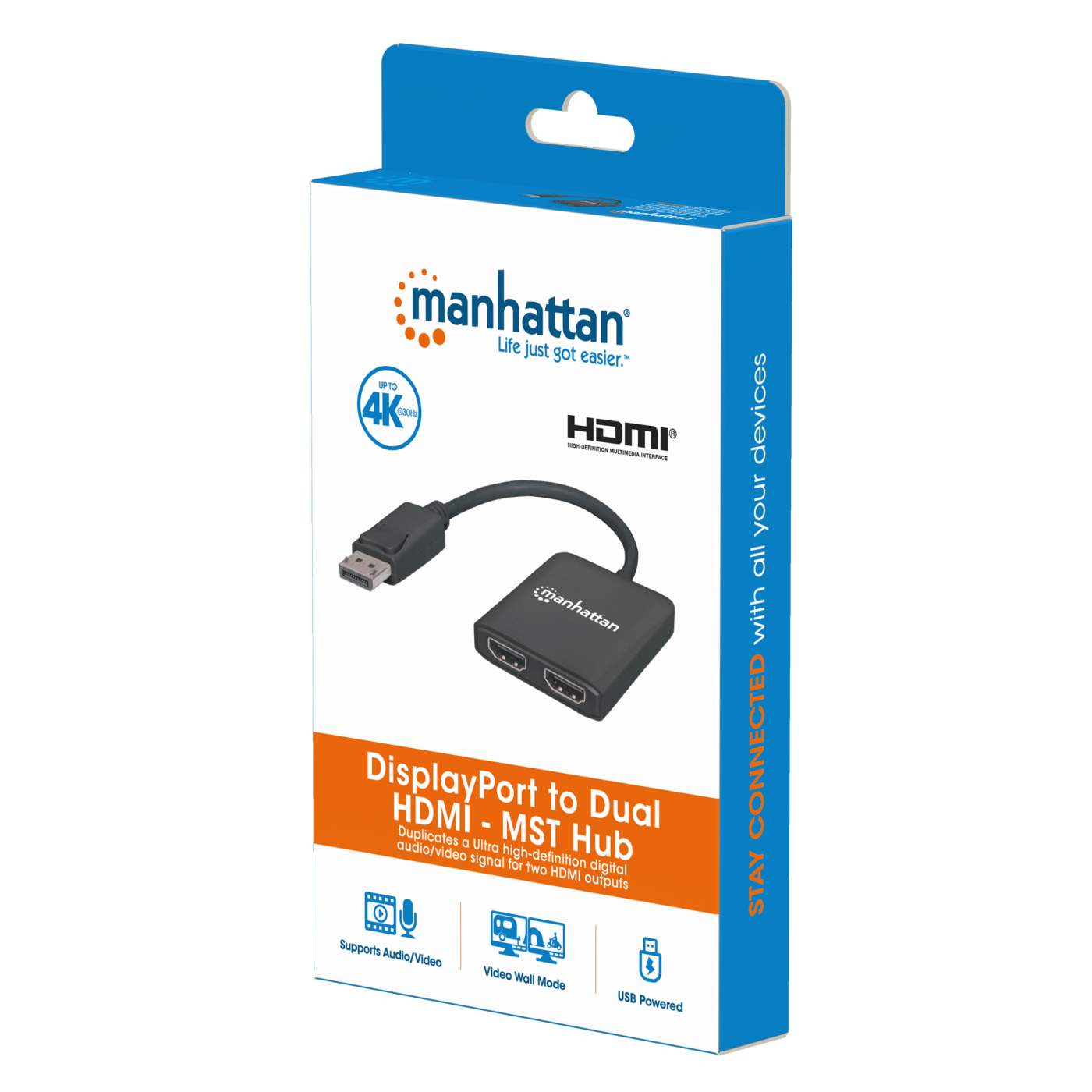 DisplayPort auf 2-Port HDMI MST-Hub Packaging Image 2