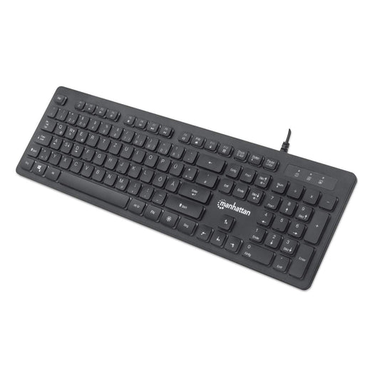 Ultraflache USB-Gaming-Tastatur mit LEDs Image 1