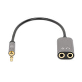 Headset-Adapterkabel mit Aux Y-Audiosplitter Image 5