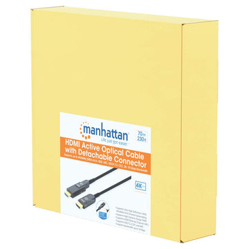 Aktives optisches High Speed HDMI-Glasfaserkabel mit abnehmbarem Stecker Packaging Image 2