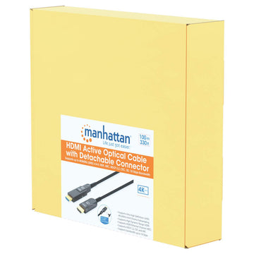 Aktives optisches High Speed HDMI-Glasfaserkabel mit abnehmbarem Stecker Packaging Image 2