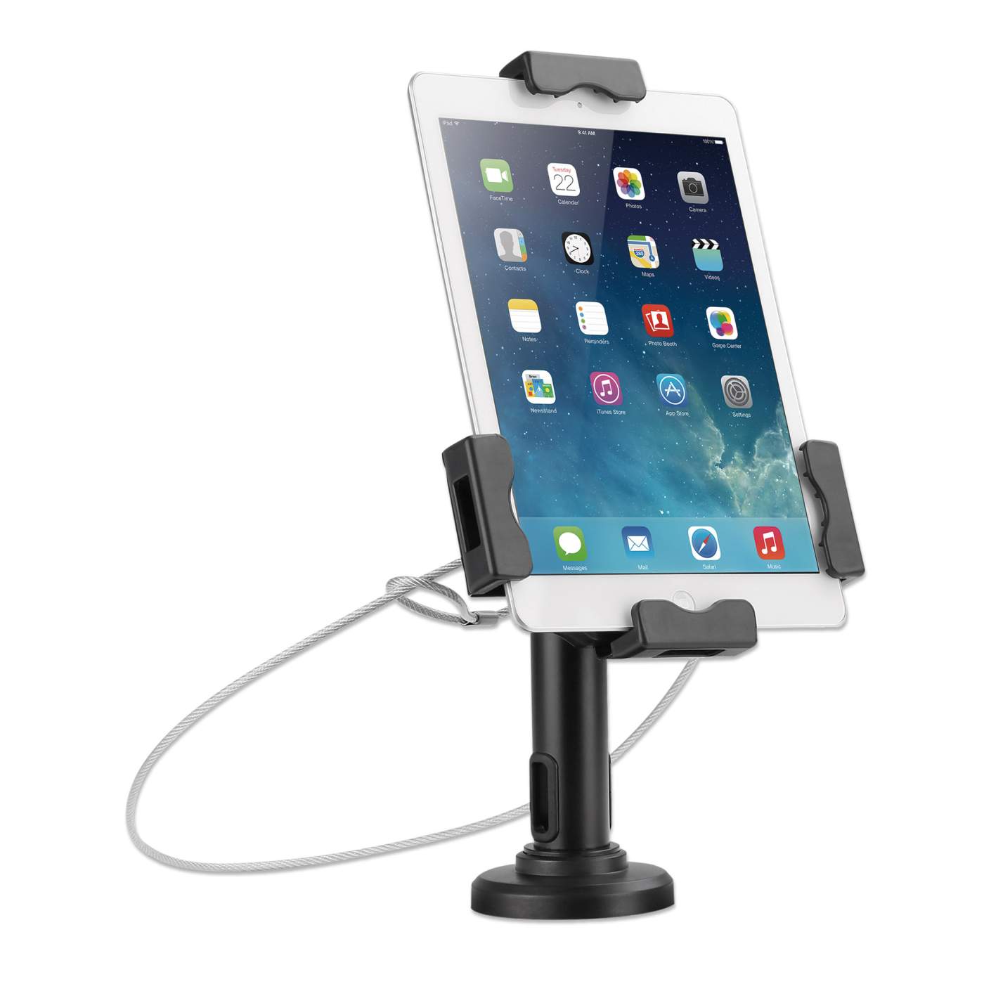 Abschließbarer Tischständer & Halterung zur Wandmontage für Tablet & iPad