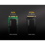 M.2 NVMe und SATA SSD USB-Festplattengehäuse Image 11
