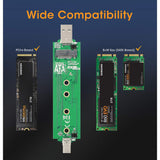 M.2 NVMe und SATA SSD USB-Festplattengehäuse Image 13