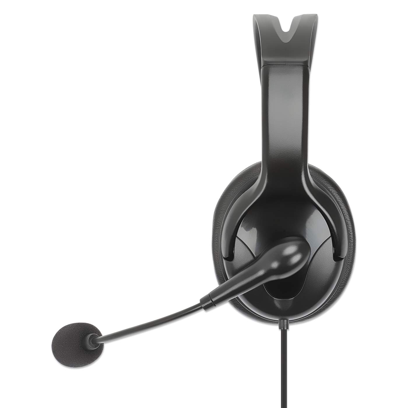 Hamlet Stereo-Headset USB – Für PC, Gaming, Büro – Mit Mikrofon, 1,8 M Kabel, Ohraufliegend