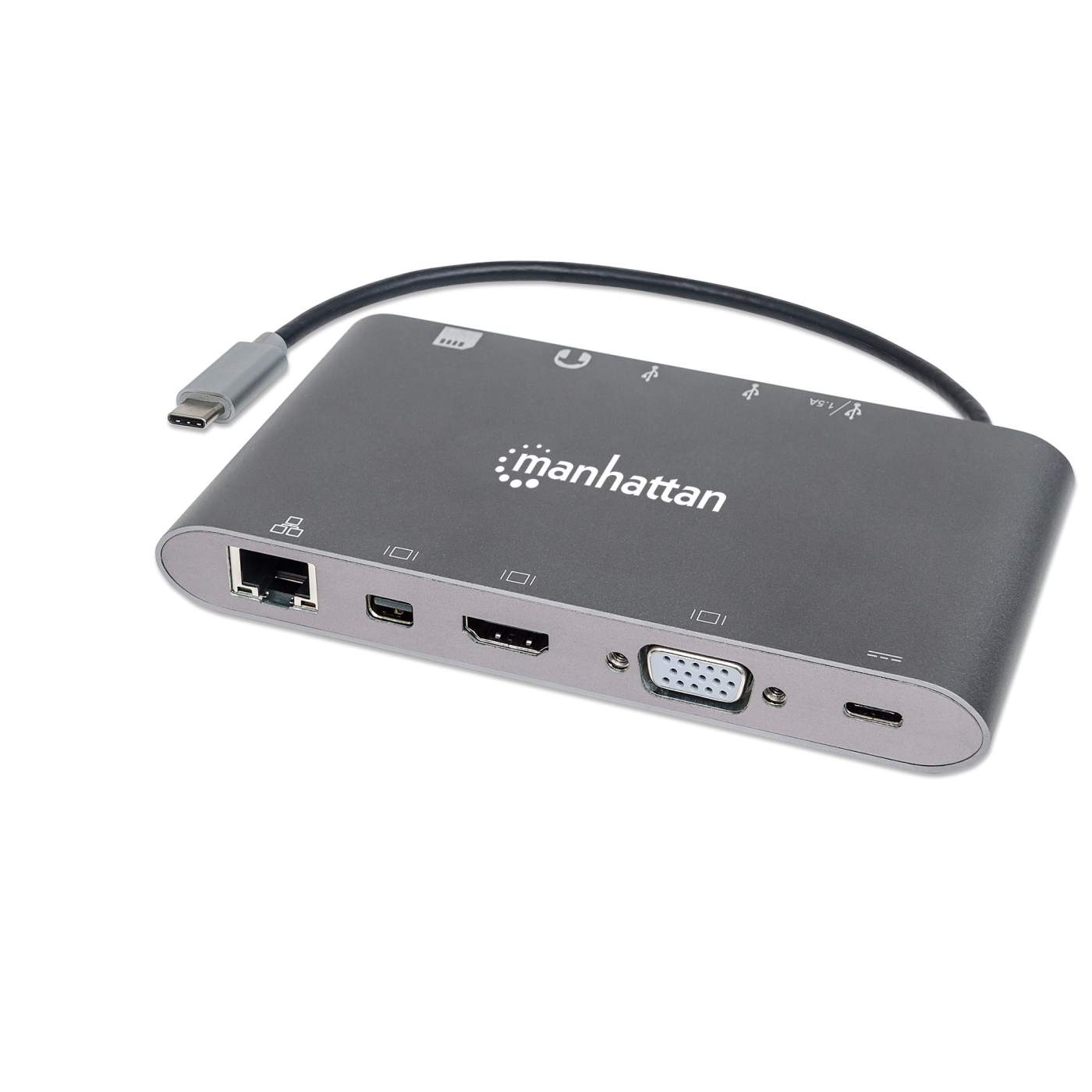 SuperSpeed USB-C 7-in-1-Dockingstation Image 1