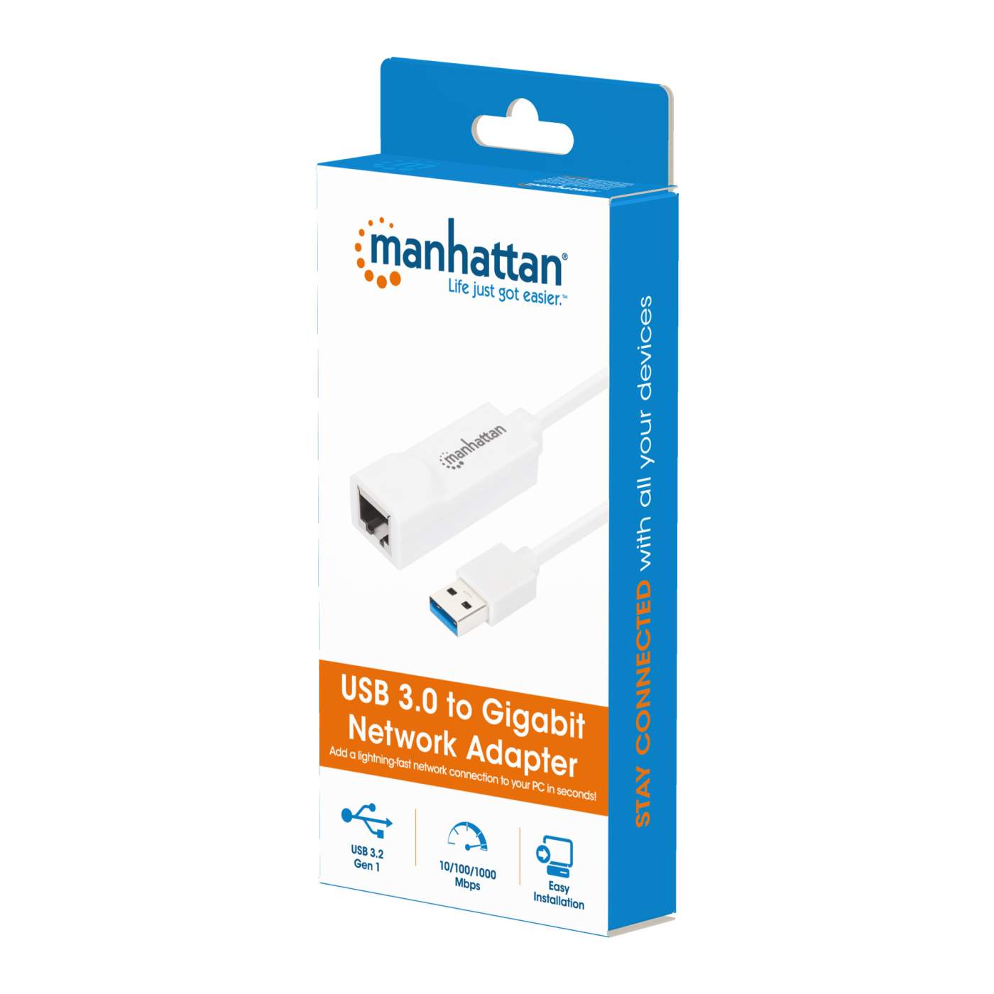 USB-A auf Gigabit-Ethernet-Netzwerkadapter Packaging Image 2