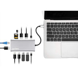 USB-C PD 12-in-1-Dockingstation mit MST für drei HDMI-Monitore Image 8