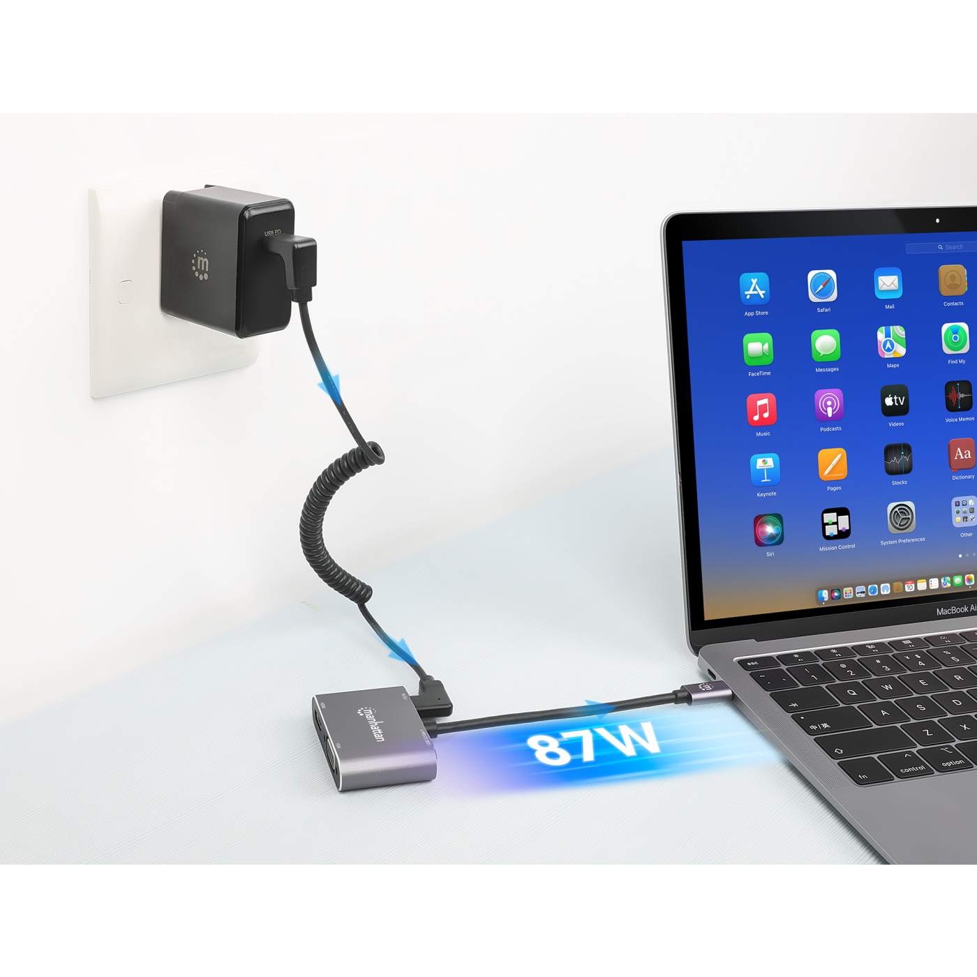 USB-C auf HDMI & VGA 4-in-1 Docking-Konverter mit Power Delivery Image 11