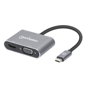 USB-C auf HDMI & VGA 4-in-1 Docking-Konverter mit Power Delivery Image 1