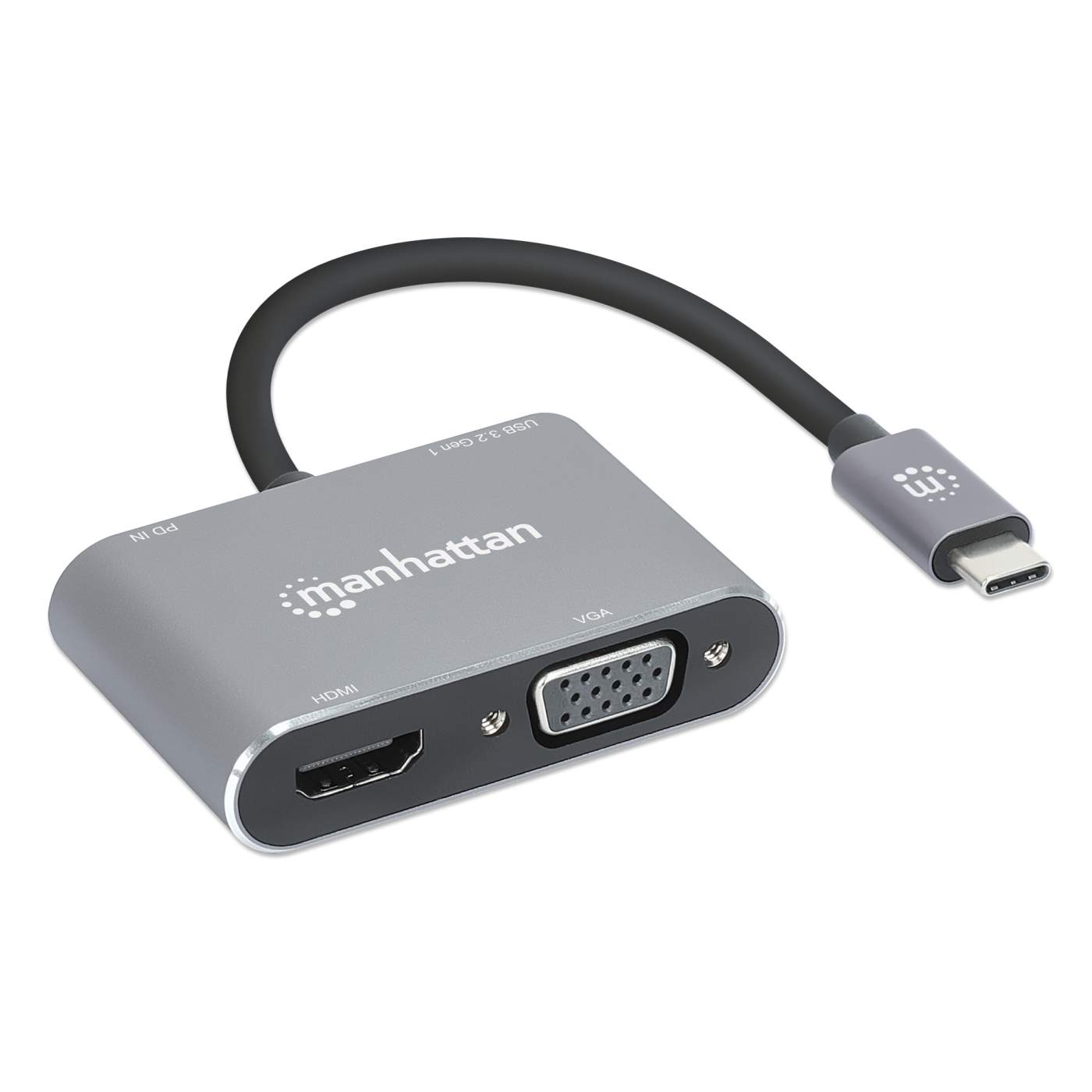 USB-C auf HDMI & VGA 4-in-1 Docking-Konverter mit Power Delivery Image 3