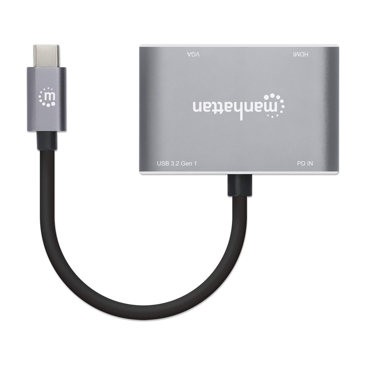 USB-C auf HDMI & VGA 4-in-1 Docking-Konverter mit Power Delivery Image 5