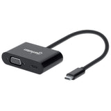 USB-C auf VGA-Konverter mit Power Delivery-Ladeport Image 1