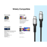 USB4 / Thunderbolt 4 Typ C 40 Gbit/s 8K Video und 240 W EPR Ladekabel / PD 3.1 Image 14