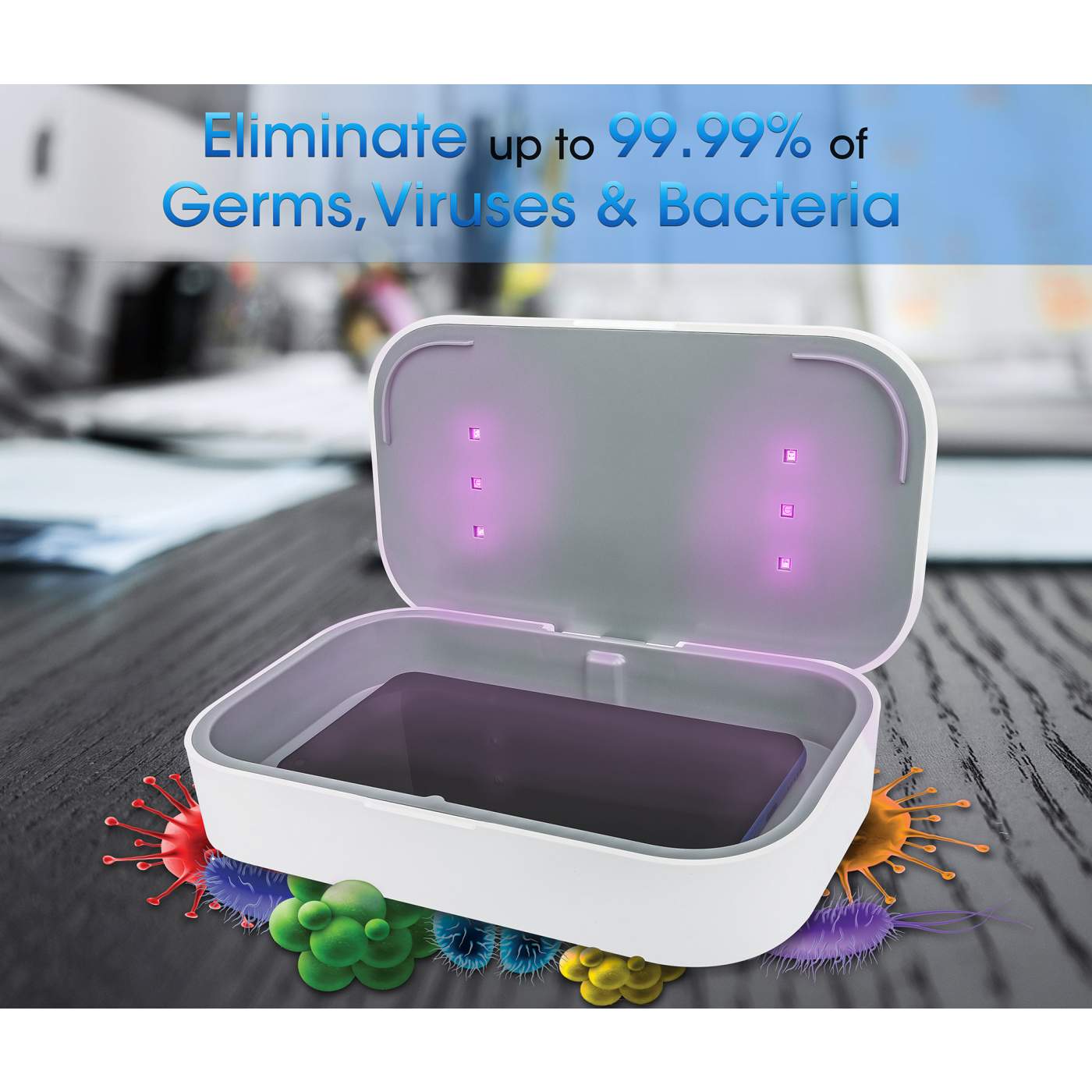 Samsungs UV-Desinfektionsbox soll Handys laden und Bakterien bekämpfen