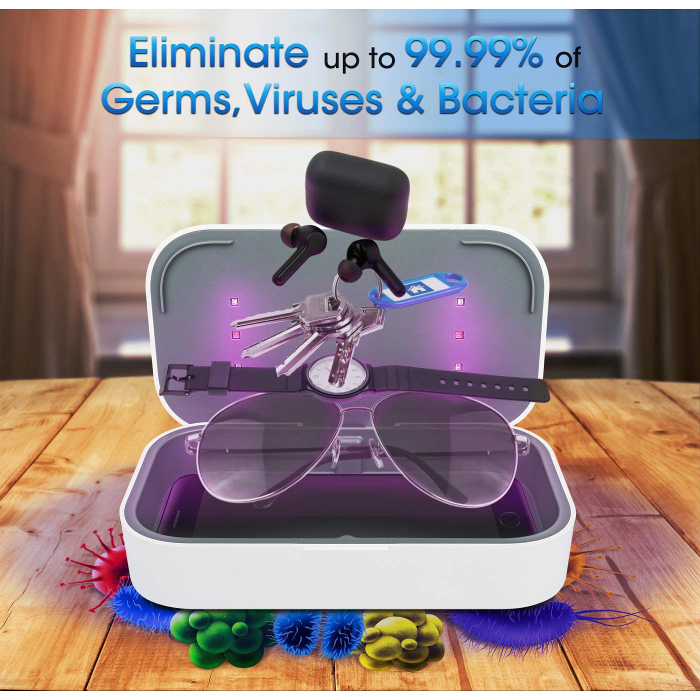 Samsungs UV-Desinfektionsbox soll Handys laden und Bakterien bekämpfen