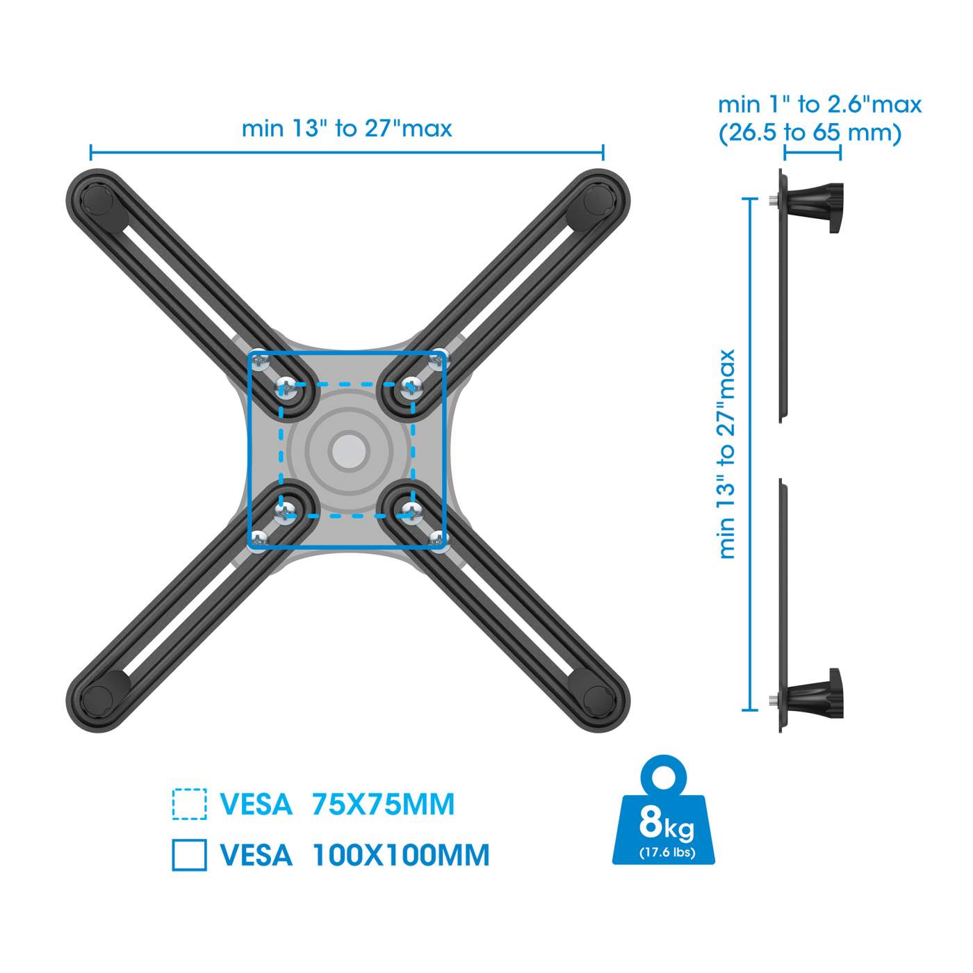 VESA-Adapter Montageset Image 6