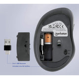 Ergonomische Kabellose Maus mit 2-in-1 USB-Empfänger Image 7